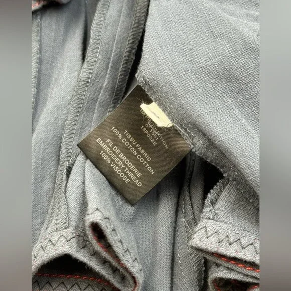 🆕 ISABEL MARANT ETOILE 🧿 NWOT Breeda Cotton Embroidered Mini Skirt -SZ 38 - Picture 13 of 16